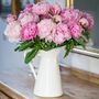 Fresh Handmade Pink Peonies Bouquet, thumbnail 1 of 4