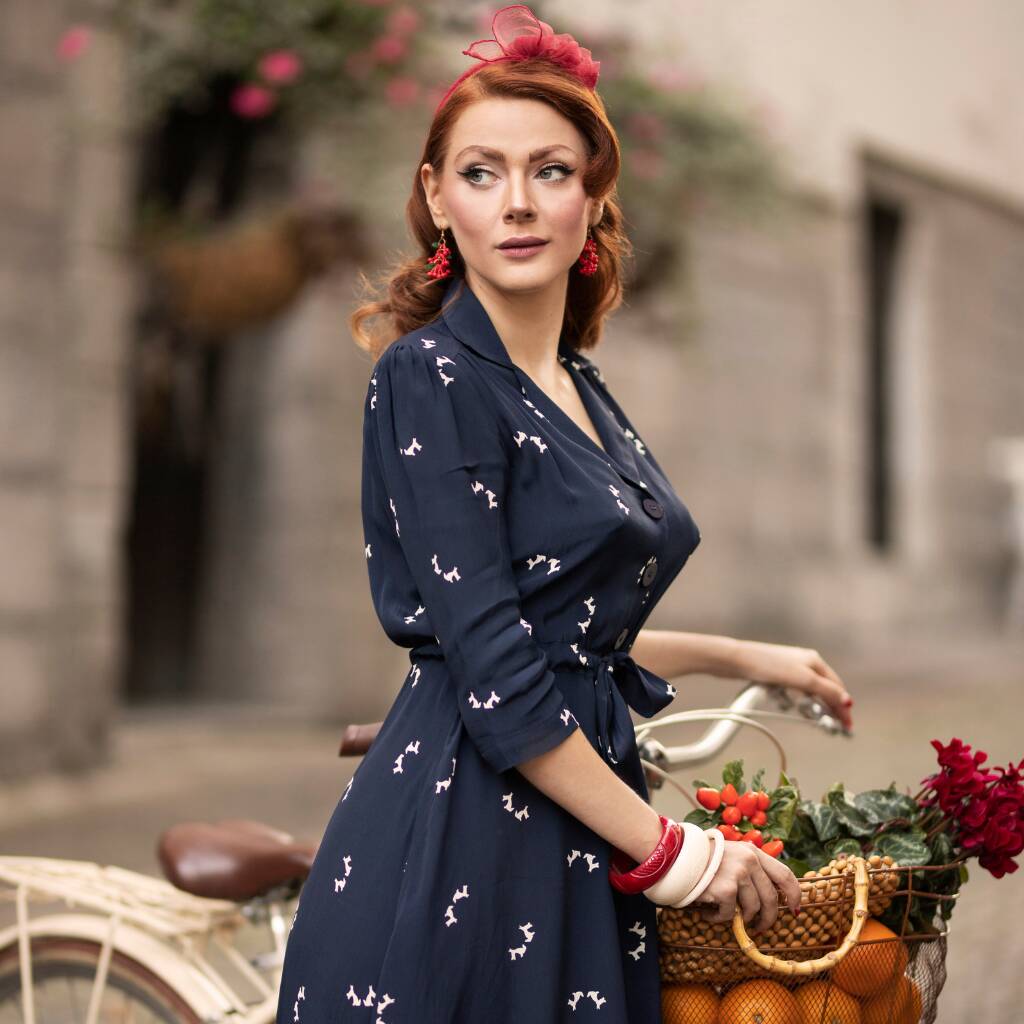 Milly Dress Authentic Vintage 1940s Style By The Seamstress of ...