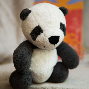 Baby Panda Rattle Soft Toy, 3 of 6