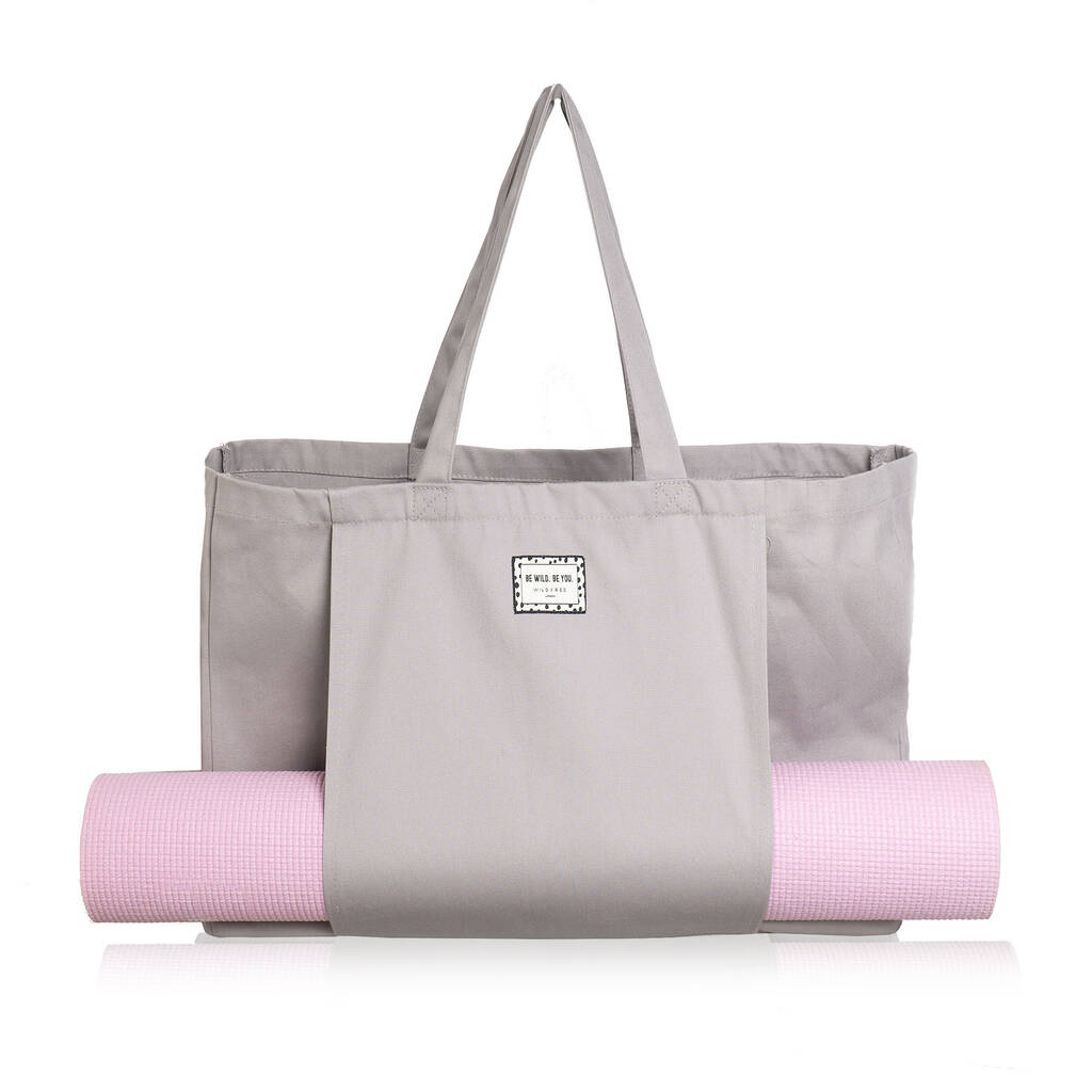 The Best Ever Pilates / Yoga Mat Bag Tote By Wild Red London