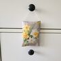 Handmade Daffodil Print Hanging Decoration Scented With Lavender Or Rose Petals, thumbnail 4 of 5