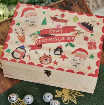 Personalised Christmas Eve Collaboration Box, 2 of 5