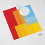 Sun Sea Sand White Beach T Shirt, thumbnail 3 of 8