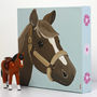 Personalised Pony Canvas, Hand Painted, thumbnail 9 of 12