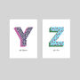 Personalised Letter/Name/Alphabet Print, thumbnail 11 of 11