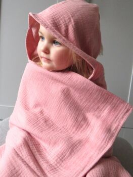 Personalised Children's Hooded Towel, 2 of 3
