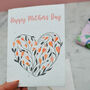 Mothers Day Plantable Seed Paper Flower Heart Card, thumbnail 5 of 5