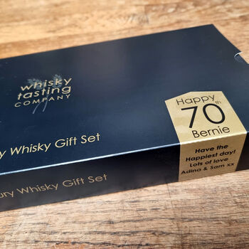 70th Birthday Single Malt Whisky Gift Set, 2 of 3