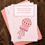 Girls Baby Thank You Cards, thumbnail 1 of 3