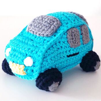 Car Rattle Turquoise, 2 of 3