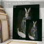Ophelia Dolton And White Peacock Ltd Edition Rabbit, thumbnail 7 of 7