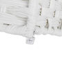 90 L White Handwoven Clothes Laundry Hamper Basket, thumbnail 6 of 8