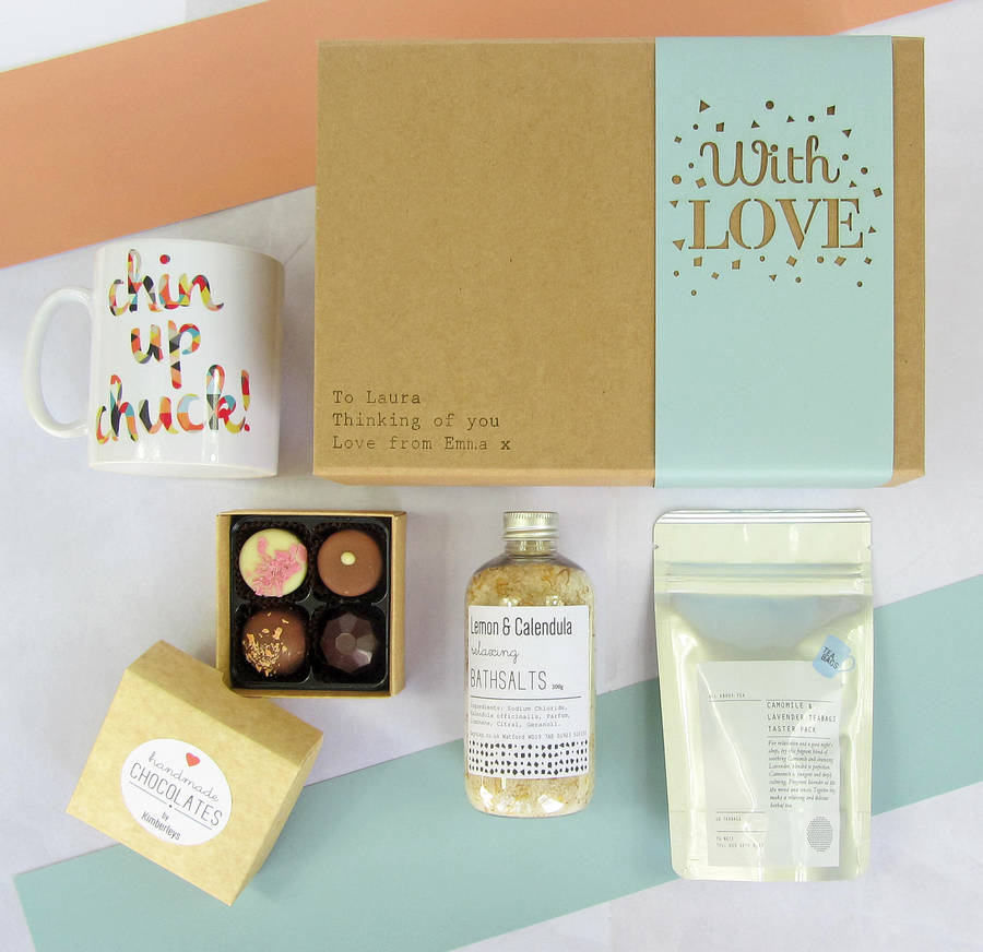 Personalised 'With Love' Gift Box By Fora Creative