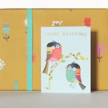 Mini Birdie Birthday Card, 5 of 5