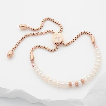 June Birthstone Pearl Bracelet, 4 of 8