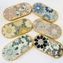 Floral Mosaic Trinket Candle Tray, thumbnail 2 of 7