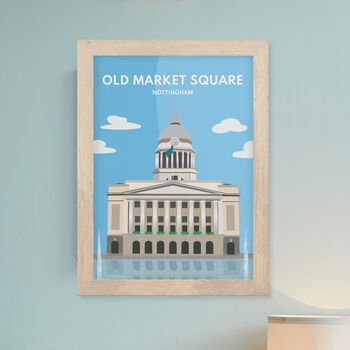 Old Market Square Nottingham Framed Print, 2 of 5