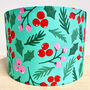 It's A 'Holly Jolly' Christmas Lampshade In Green, thumbnail 5 of 6