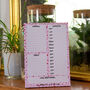 Pink Faux Terrazzo Daily Planner, thumbnail 3 of 9