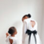Long Sleeve Sparkly Tulle Flower Girl Dress – Ankle Length White Dress For Weddings, Christenings And Special Occasions, thumbnail 6 of 6