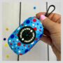 Blue Polka Dot Dog Poo Bag Holder, thumbnail 1 of 5