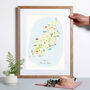 Personalised Isle Of Man Map: Add Favourite Places, thumbnail 1 of 3