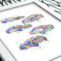 Porsche Car Prints Prints, thumbnail 3 of 4