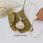 Sterling Silver Clam Shell Necklace, thumbnail 6 of 10