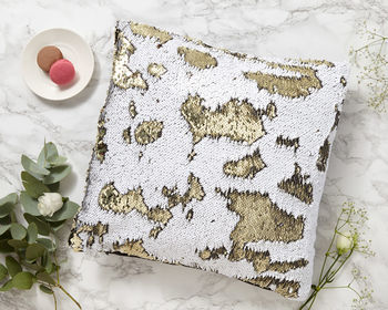 Sequin Glitter Cushion Cover, 7 of 7