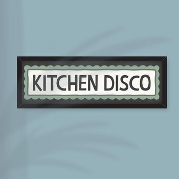 Framed Kitchen Disco Print, 10 of 12
