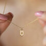 Guiding Star Gold Plated Necklace, thumbnail 5 of 12