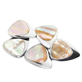Titanium And Shell Guitar Picks In A Tin, 4 of 7