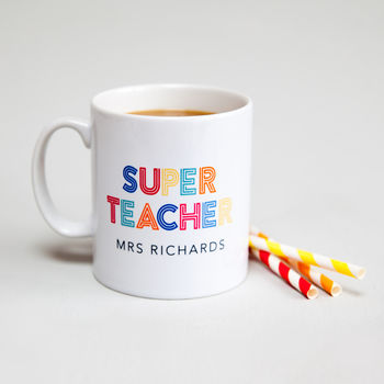 Super Teacher Personalised Mug, 3 of 5