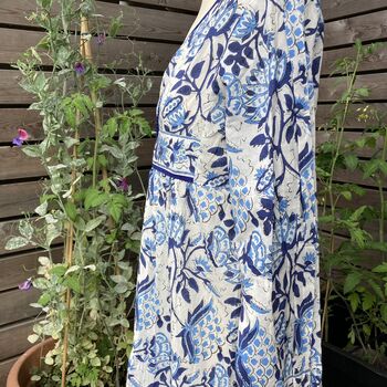 White Floral Maxi Dress, 3 of 8