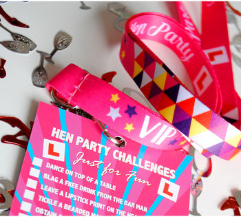 Hen Party Vip Lanyards, 7 of 10