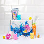 'Hoppy Easter' Six Piece Bathtime Gift Set, thumbnail 1 of 7