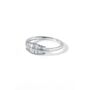 Aurora White Gold Lab Grown Diamond Engagement Ring, thumbnail 4 of 5