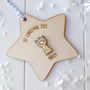 Personalised Kitten's First Christmas Tree Decoration, thumbnail 3 of 6