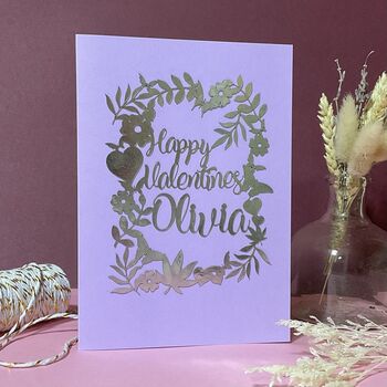 Personalised Valentine's Card, 2 of 8