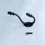G Decor Heavy Duty Traditional Black Cast Iron Coat Hooks, thumbnail 8 of 8
