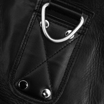 Full Leather Custom Personalised Boxing Bag Punchbag, 7 of 9