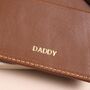 Personalised Men's Leather Wallet And Keyring Gift Set In Tan, thumbnail 4 of 4