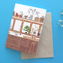 Japanese Kitchen Greeting Card, thumbnail 2 of 2