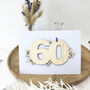 Personalised 60th Birthday Card With Butterflies, thumbnail 9 of 11