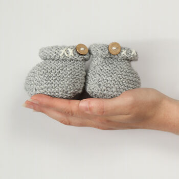 Mittens And Booties Baby Knitting Kit, 2 of 10
