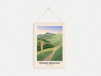 Pennine Bridleway National Trail Travel Poster, 6 of 8