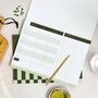 A4 Weekly Meal Planner With Tear Off Grocery List, thumbnail 5 of 10