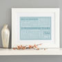Personalised Silver Anniversary Word Art, thumbnail 6 of 11