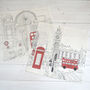 Personalised London Linen Napkin Sets, thumbnail 12 of 12