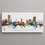 Newcastle Cityscape Skyline Print, thumbnail 6 of 12